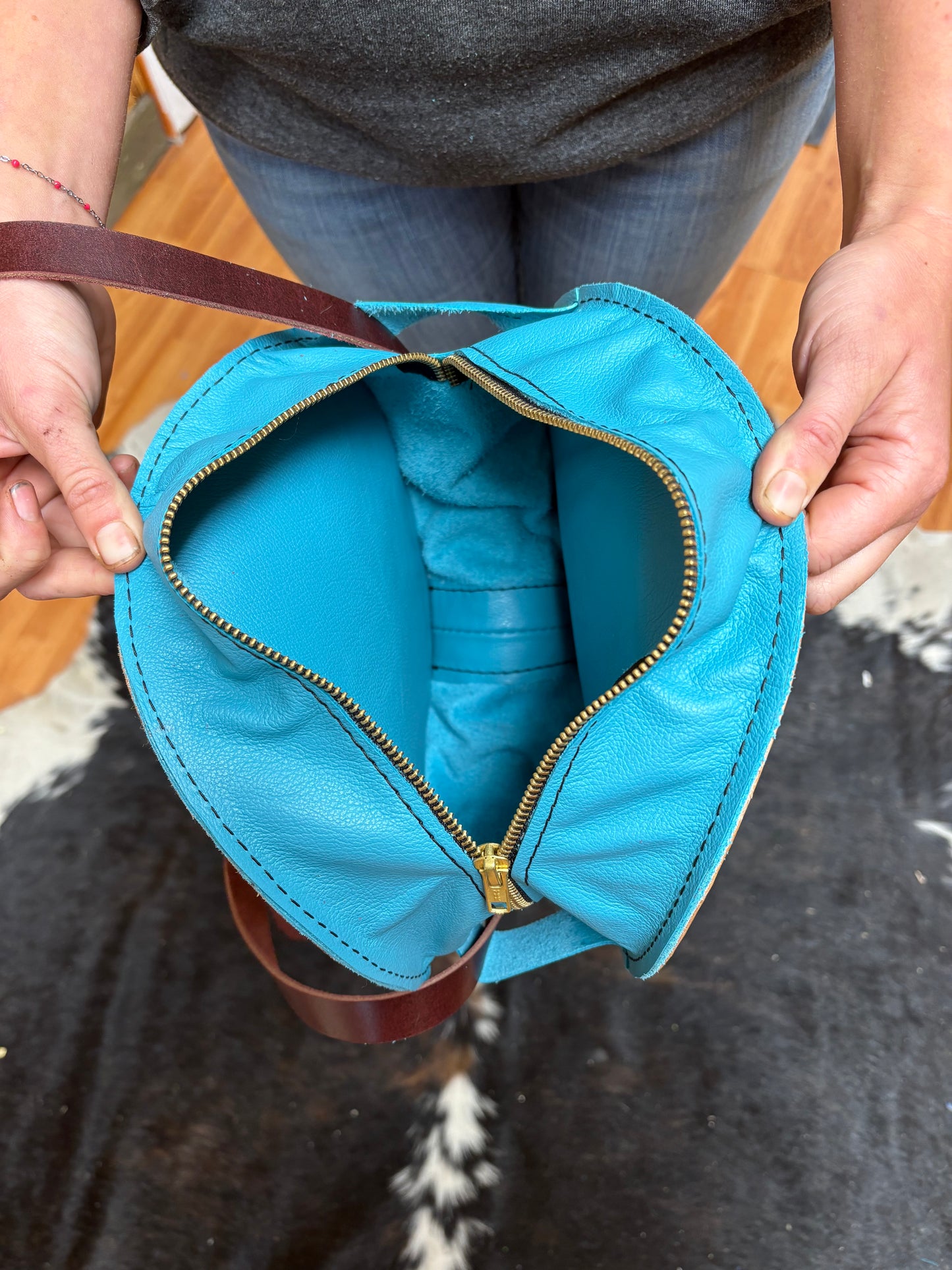 Sunflower & Squash Blossom Can Purse