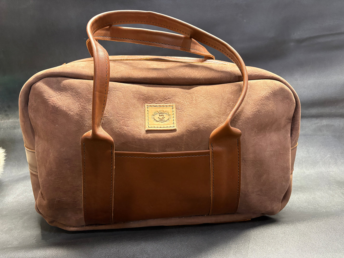 Leather Weekender Bag