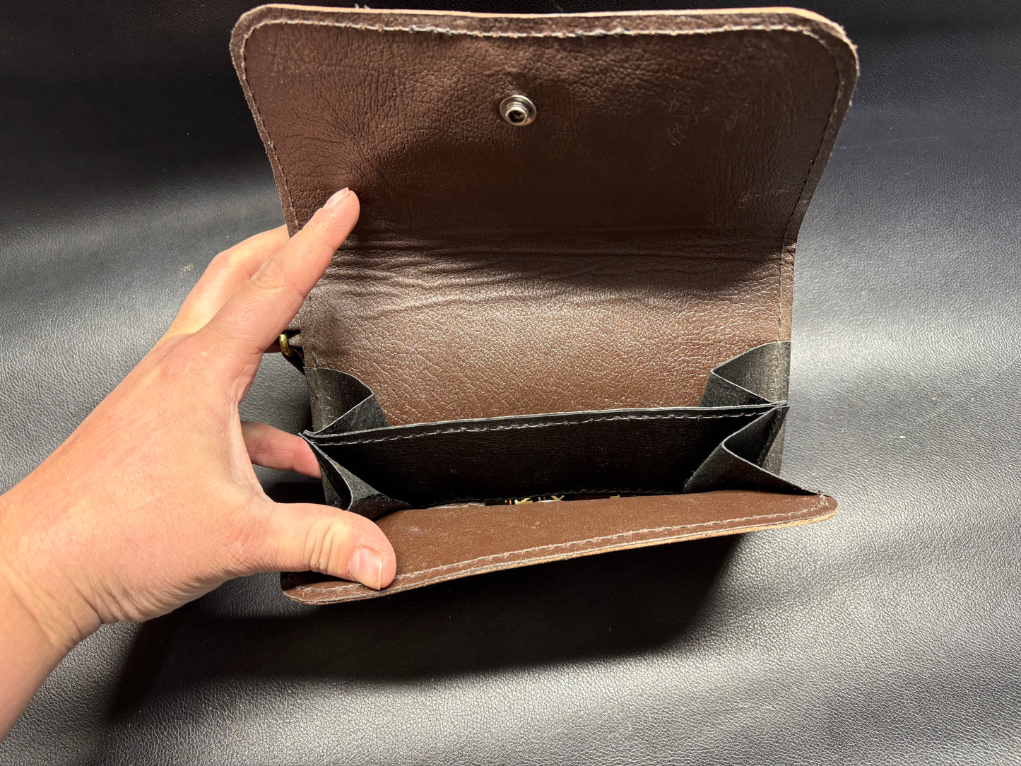 Tooled Sunflower Clutch