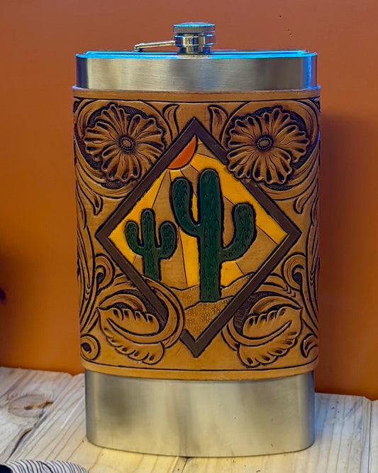 64 oz Saguaro Flask