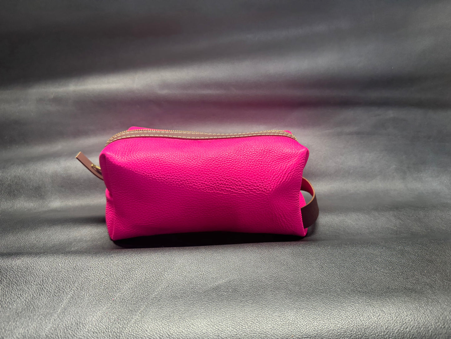 Neon Pink Dopp Kit