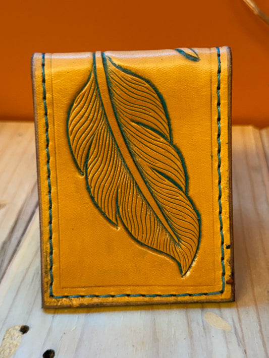 Feather Money Clip Wallet