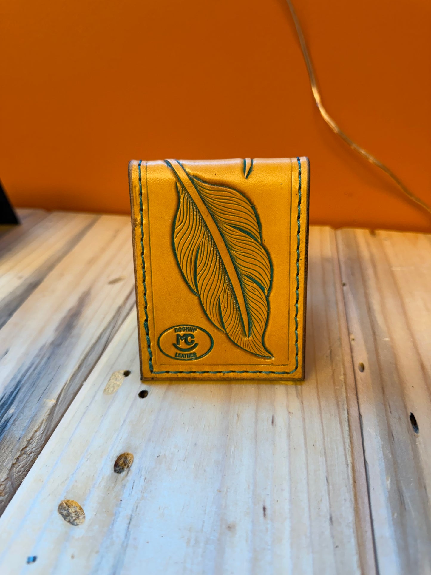 Feather Money Clip Wallet