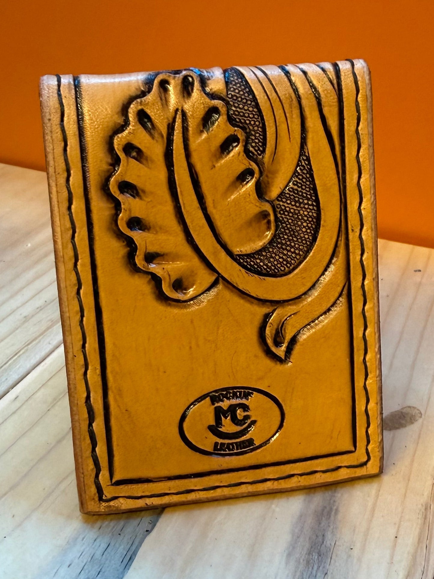 Floral Money Clip Wallet